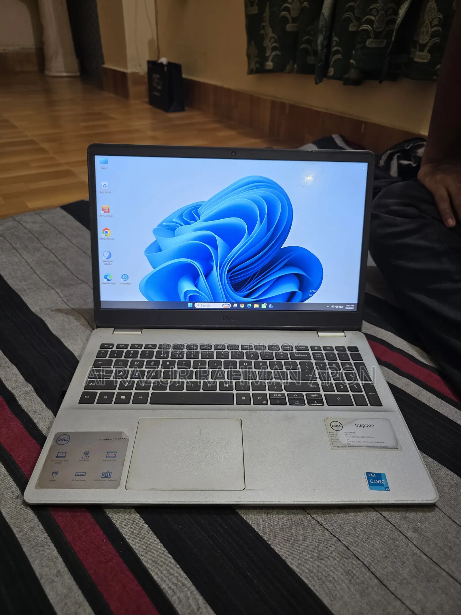 Laptop Dell Inspiron 15 3501 4GB Intel Core i3 SSD 1T