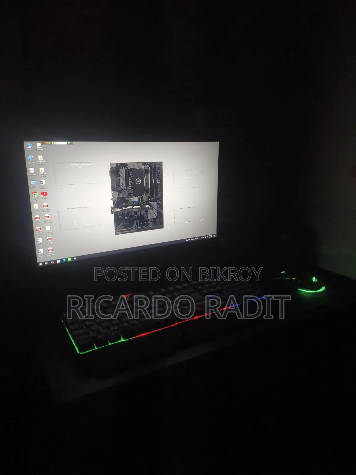 Desktop Computer 8GB AMD Ryzen 3 SSD 512GB