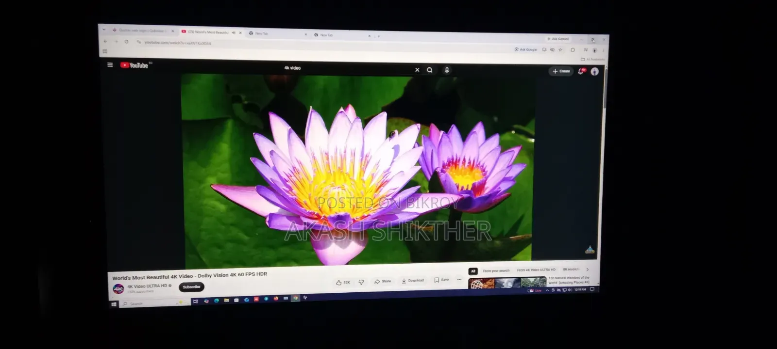 Desktop Computer 8GB Intel Core i3 SSD 128GB