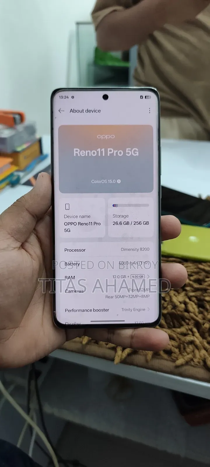 Oppo Reno 11 Pro 5G 256 GB White
