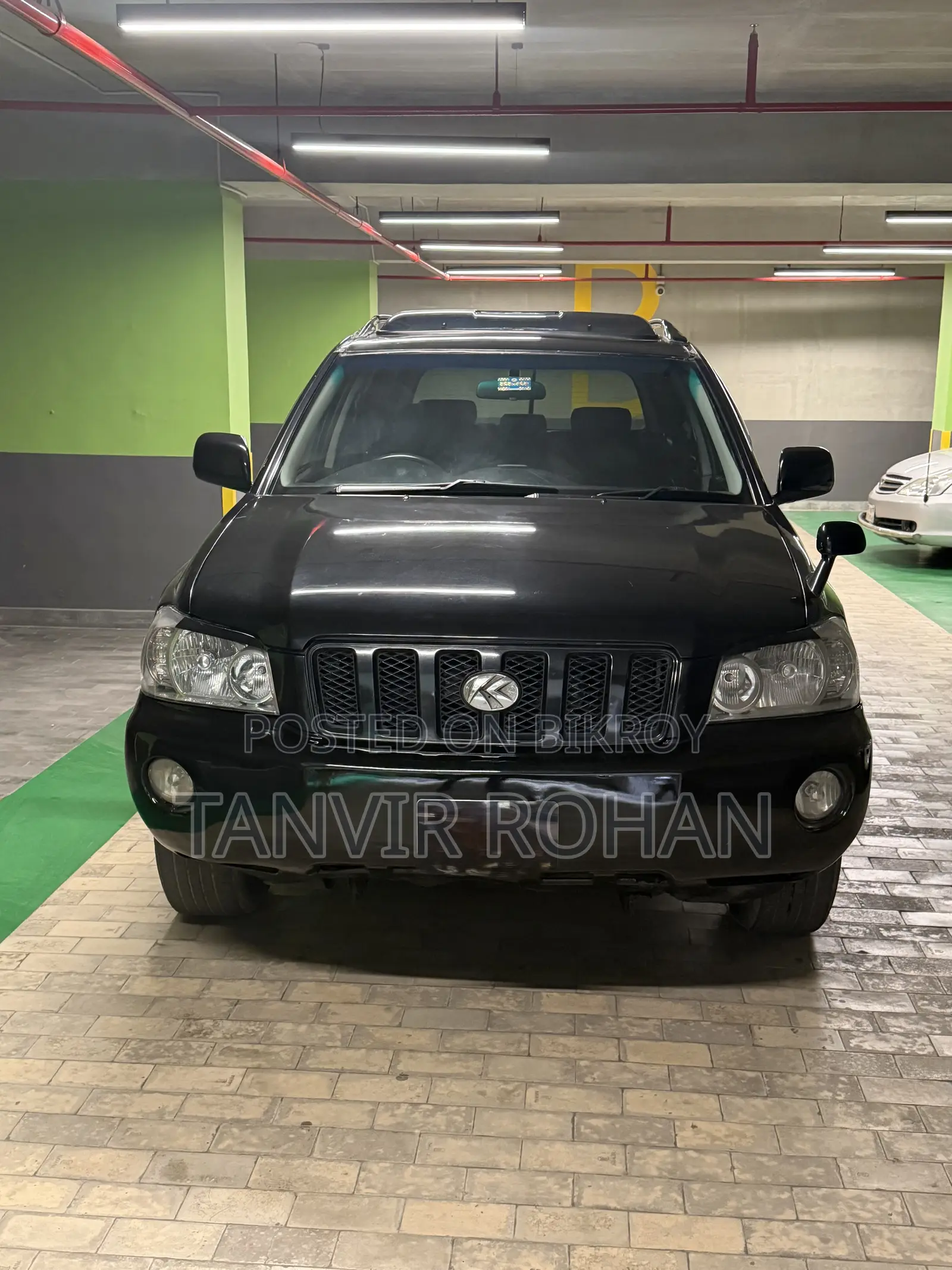 Toyota Kluger 2001 Black
