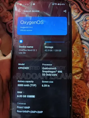OnePlus Nord 128 GB Black