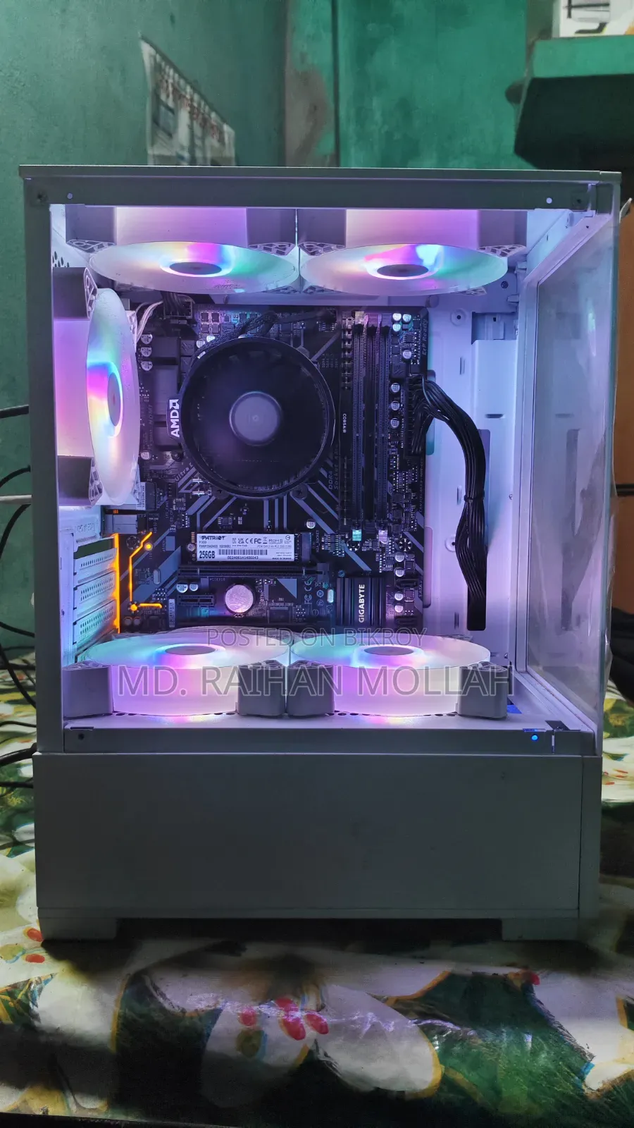Desktop Computer 16GB AMD Ryzen 5 SSD 256GB