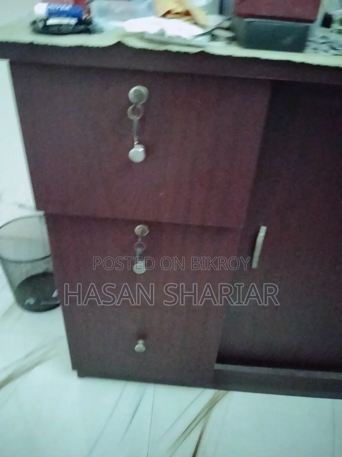 Malaysian Process Wood (MDF) Wardrobe/Cabinet.