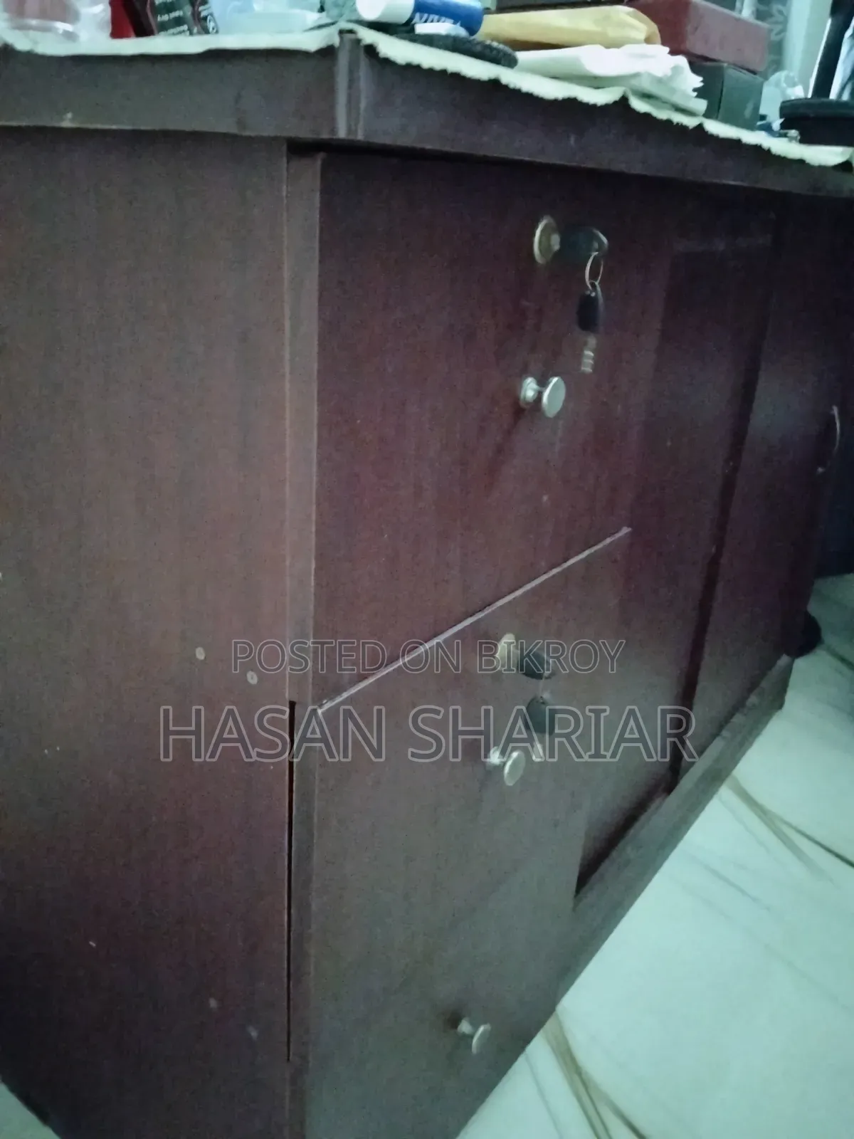 Malaysian Process Wood (MDF) Wardrobe/Cabinet.