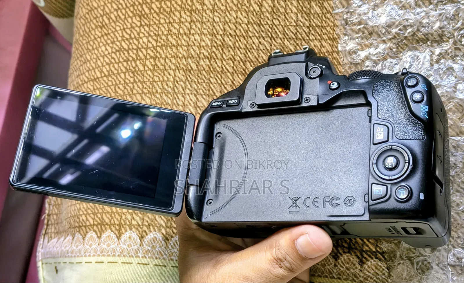 Canon 250d 4K Camera With Box