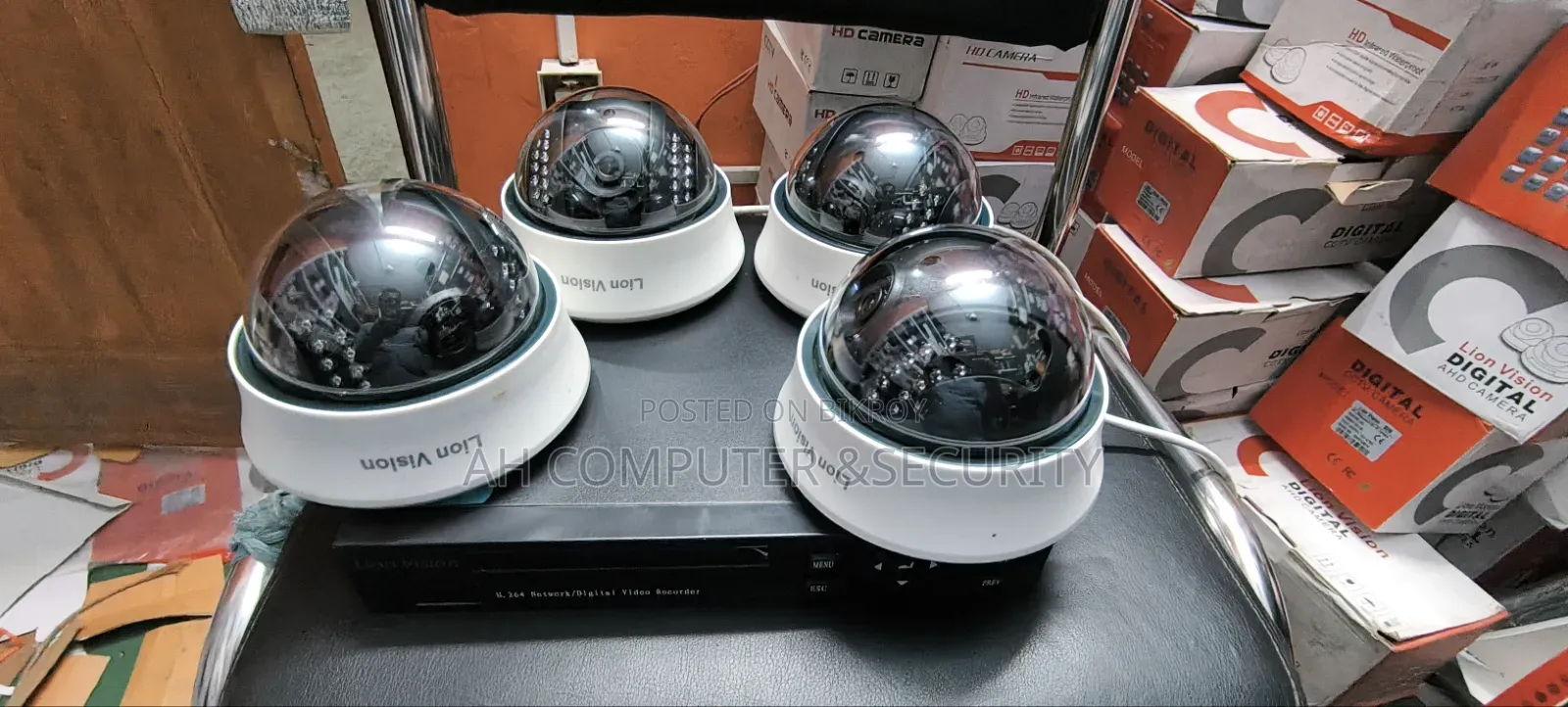3mp 4pcs Ip Camera Full Setup