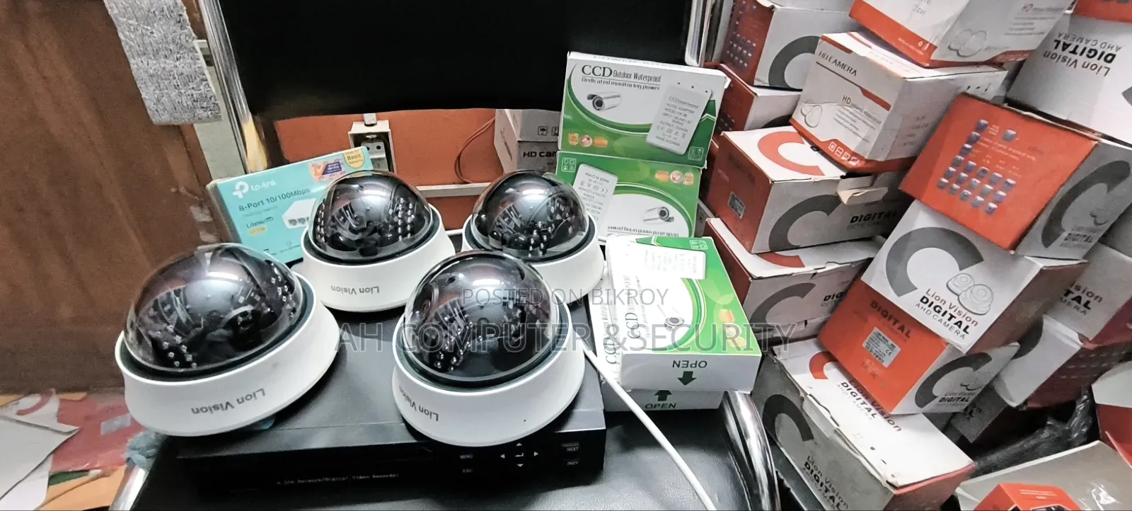 3mp 4pcs Ip Camera Full Setup