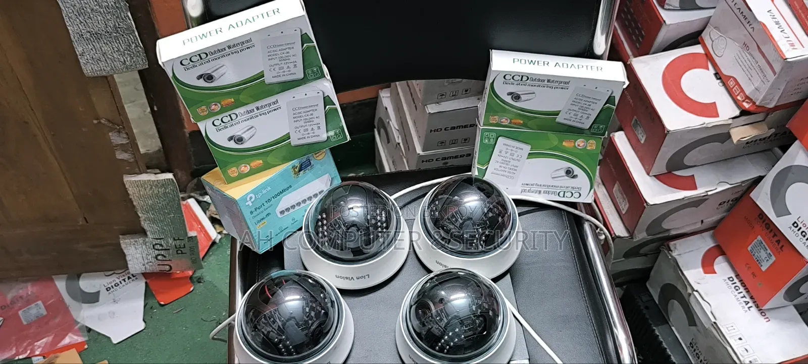 3mp 4pcs Ip Camera Full Setup