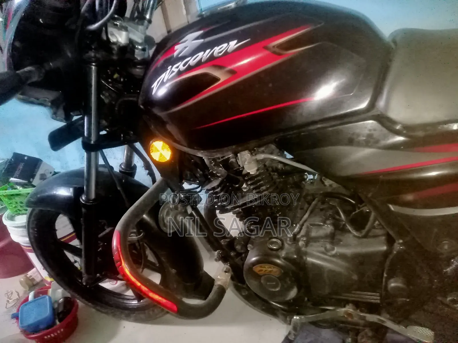 Bajaj Discover 135 2010 Black