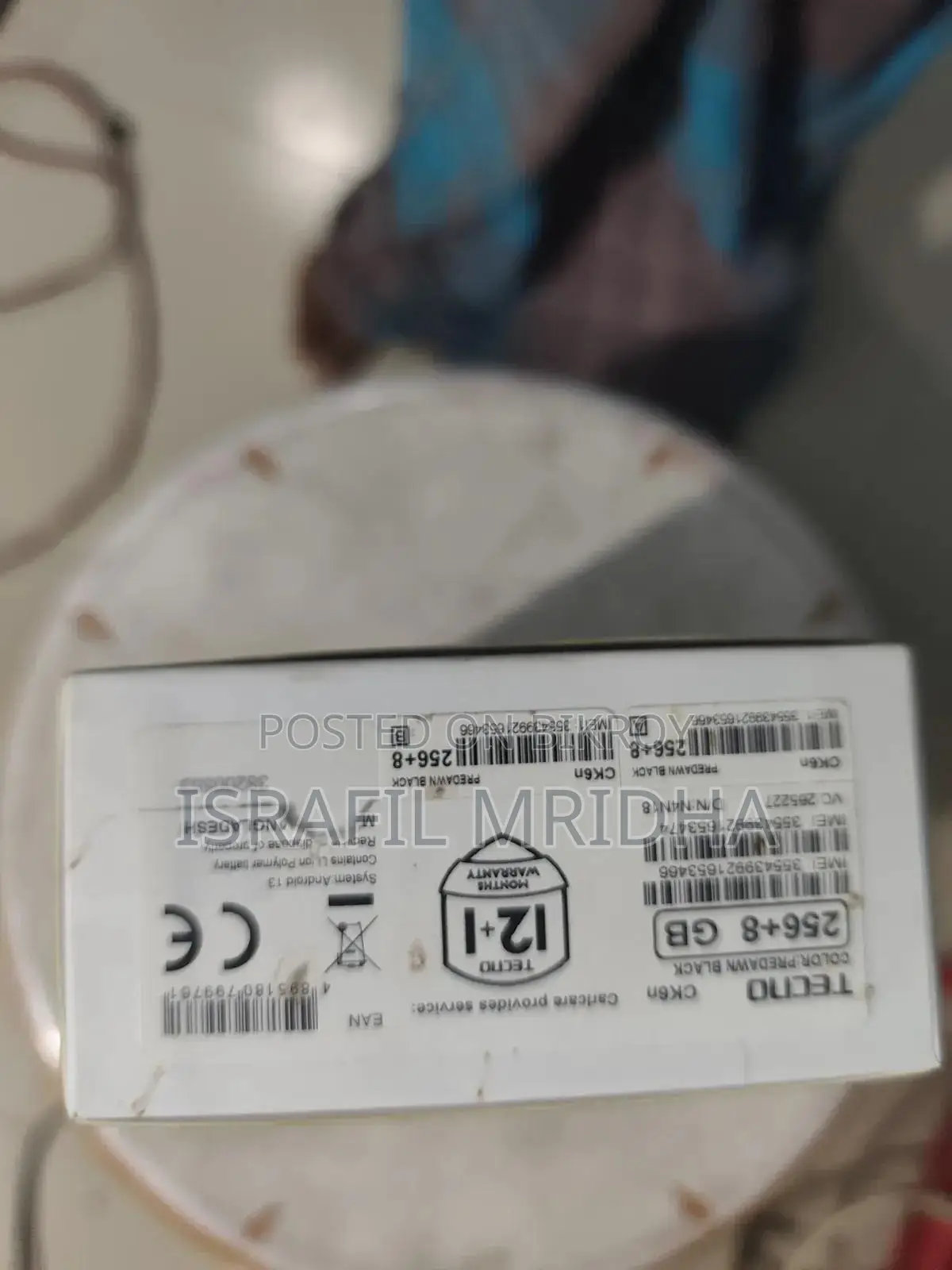 Tecno Camon 20 256 GB Black