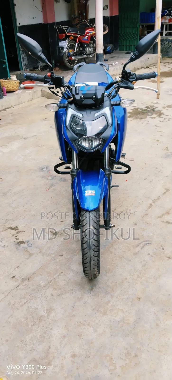 TVS Apache RTR 160 4V 2020 Blue
