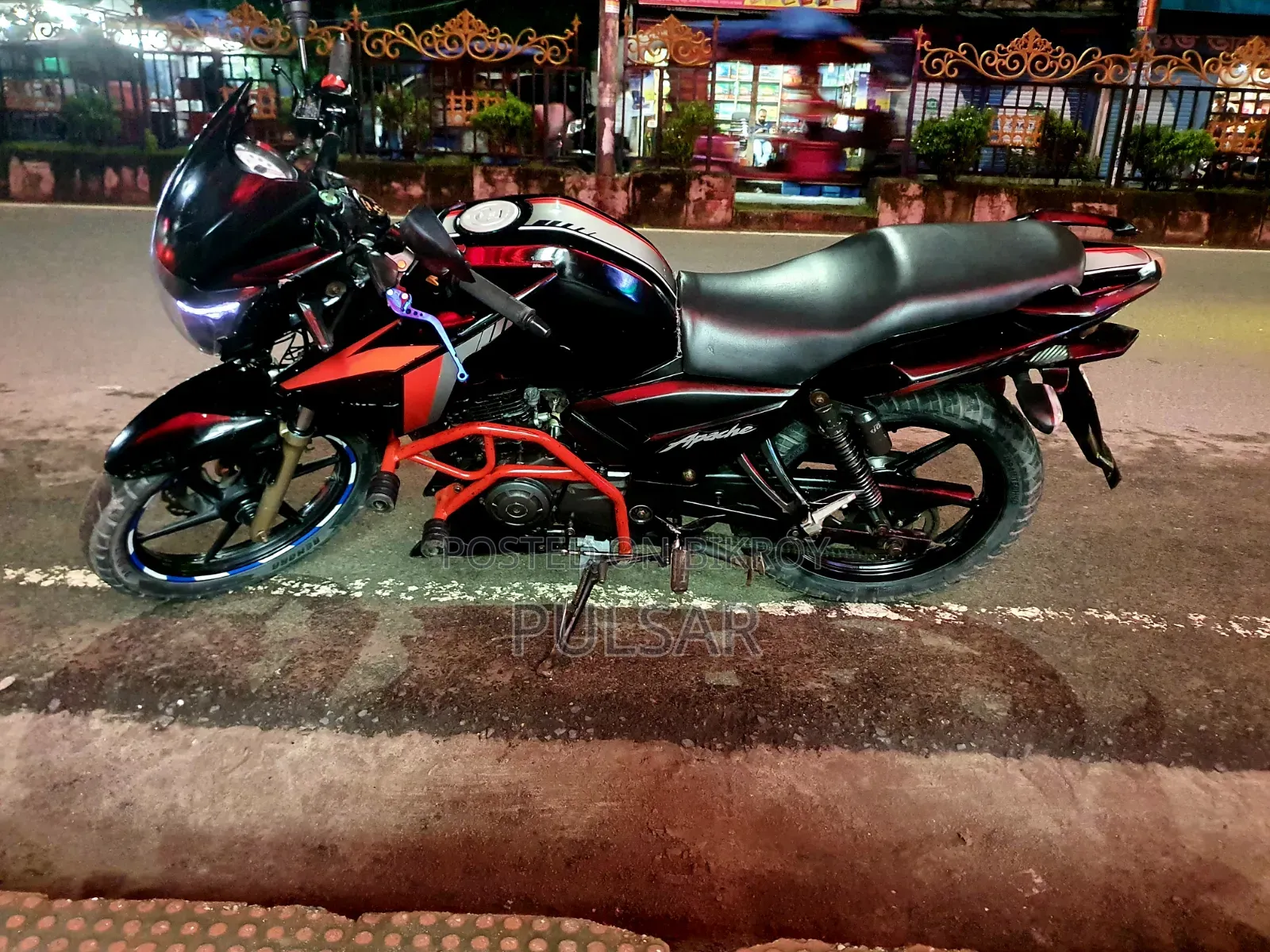 TVS Apache RTR 160 2V 2013 Black