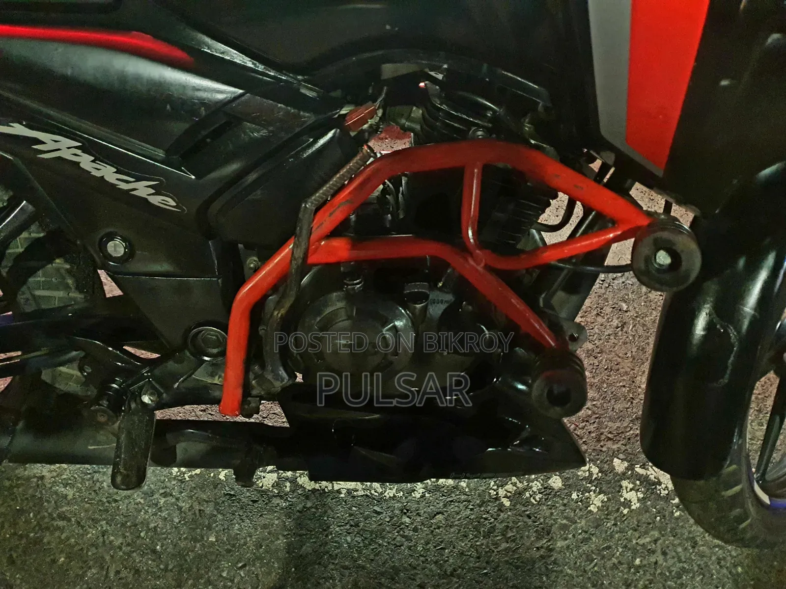 TVS Apache RTR 160 2V 2013 Black