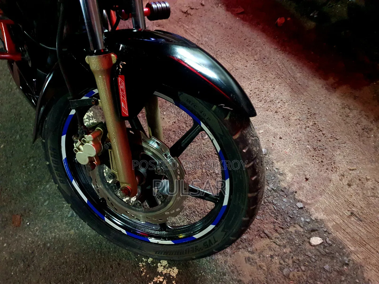 TVS Apache RTR 160 2V 2013 Black