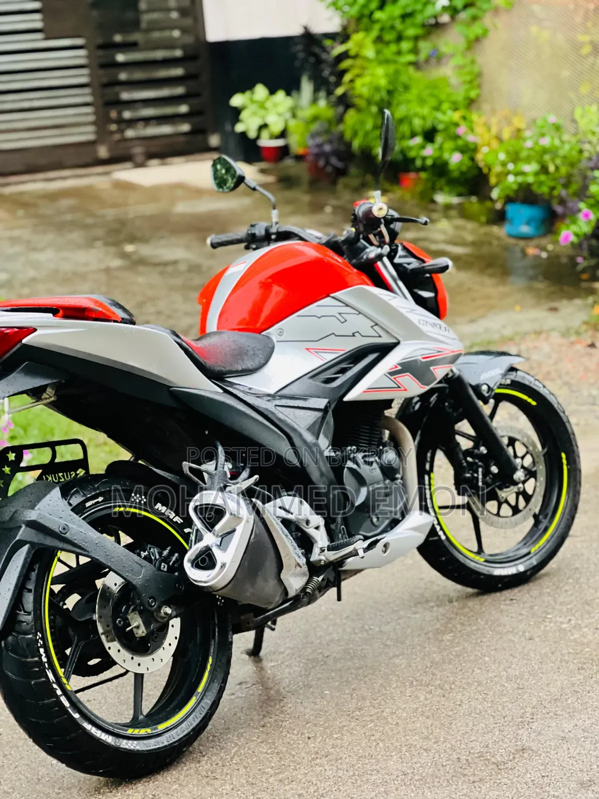 Suzuki Gixxer 2024 Silver