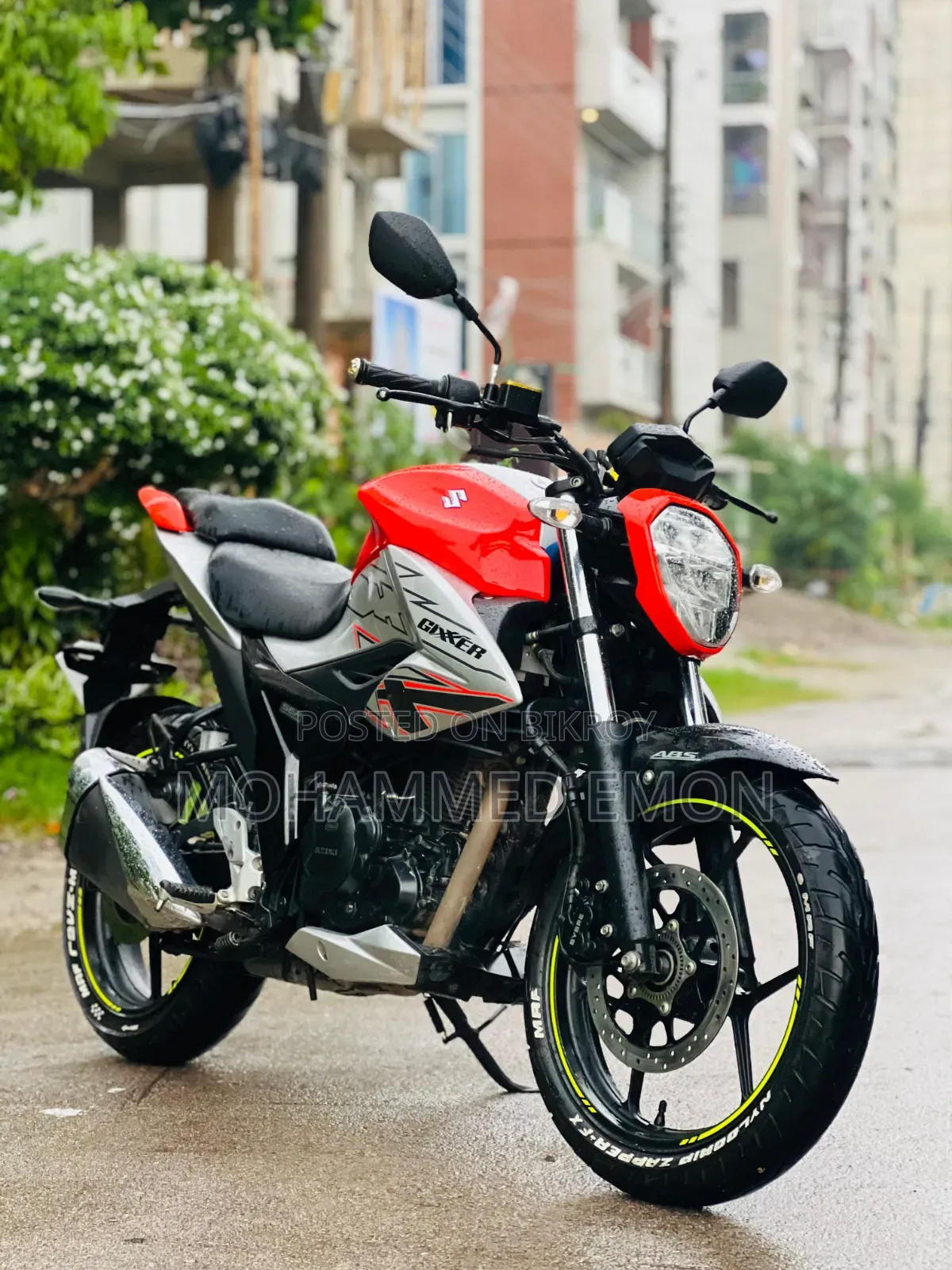 Suzuki Gixxer 2024 Silver
