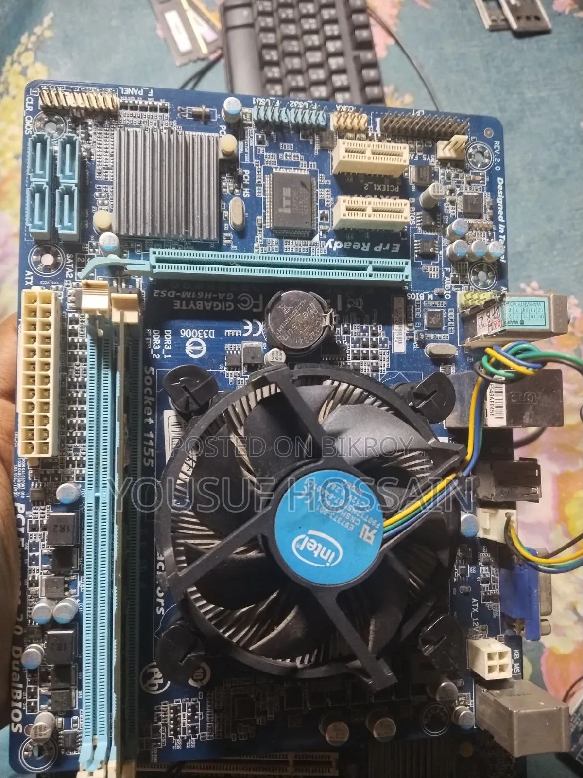 Desktop Computer 8GB Intel Core i3 SSD 128GB