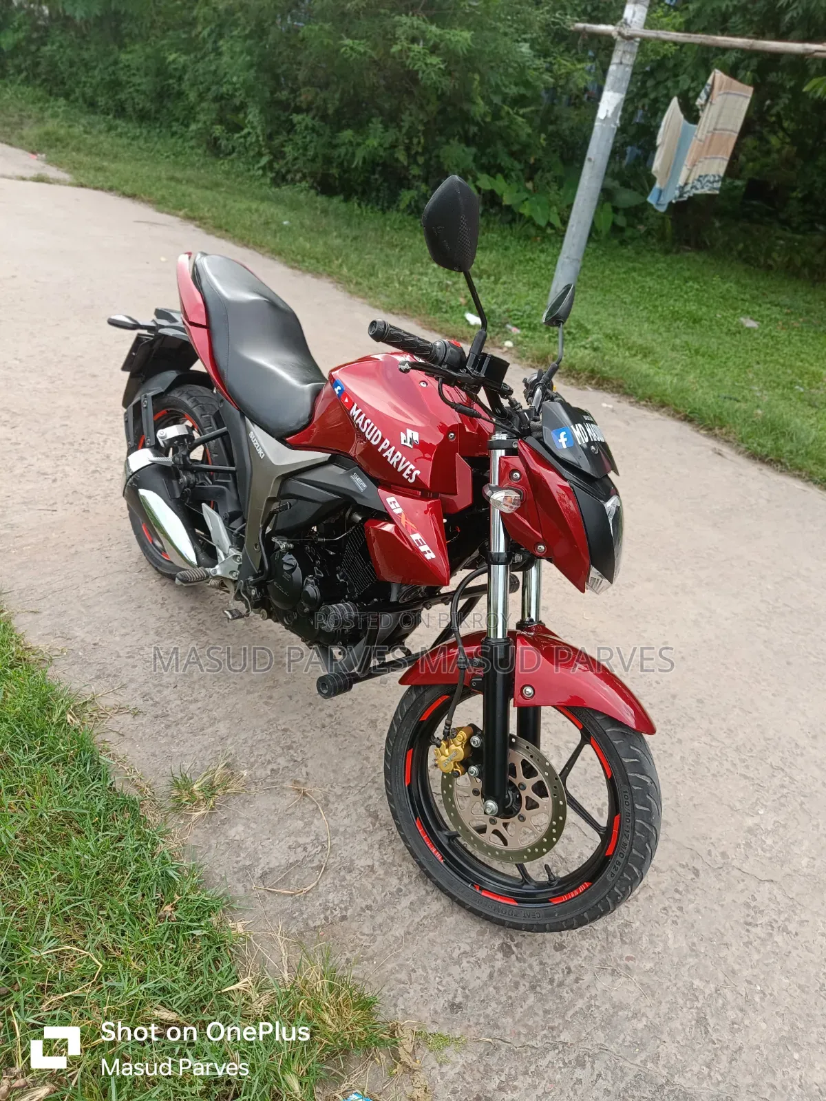 Suzuki Gixxer 2022 Red