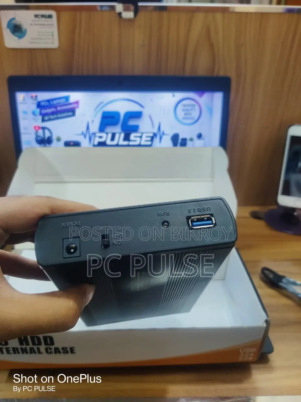 3.5 Inch SATA Hard Disk External Enclosure / Case (USB 3.0)