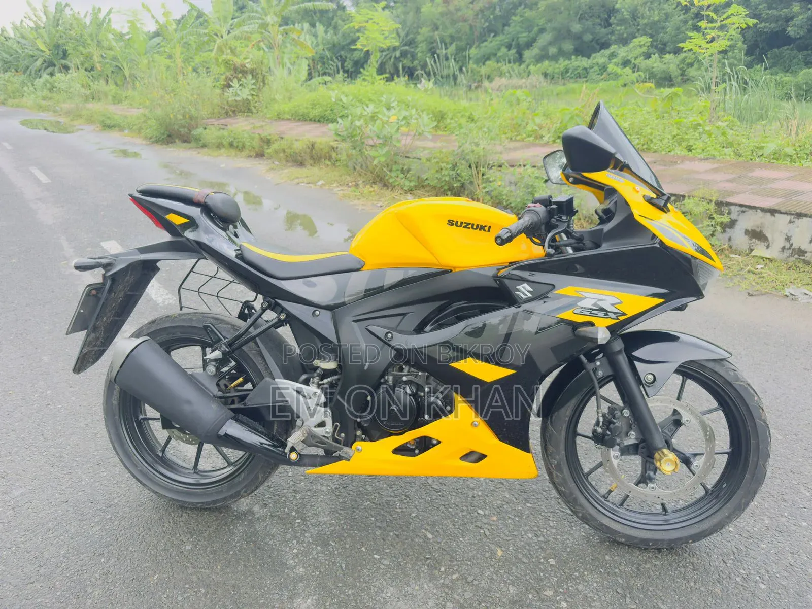 Suzuki GSX-R150 2022 Yellow