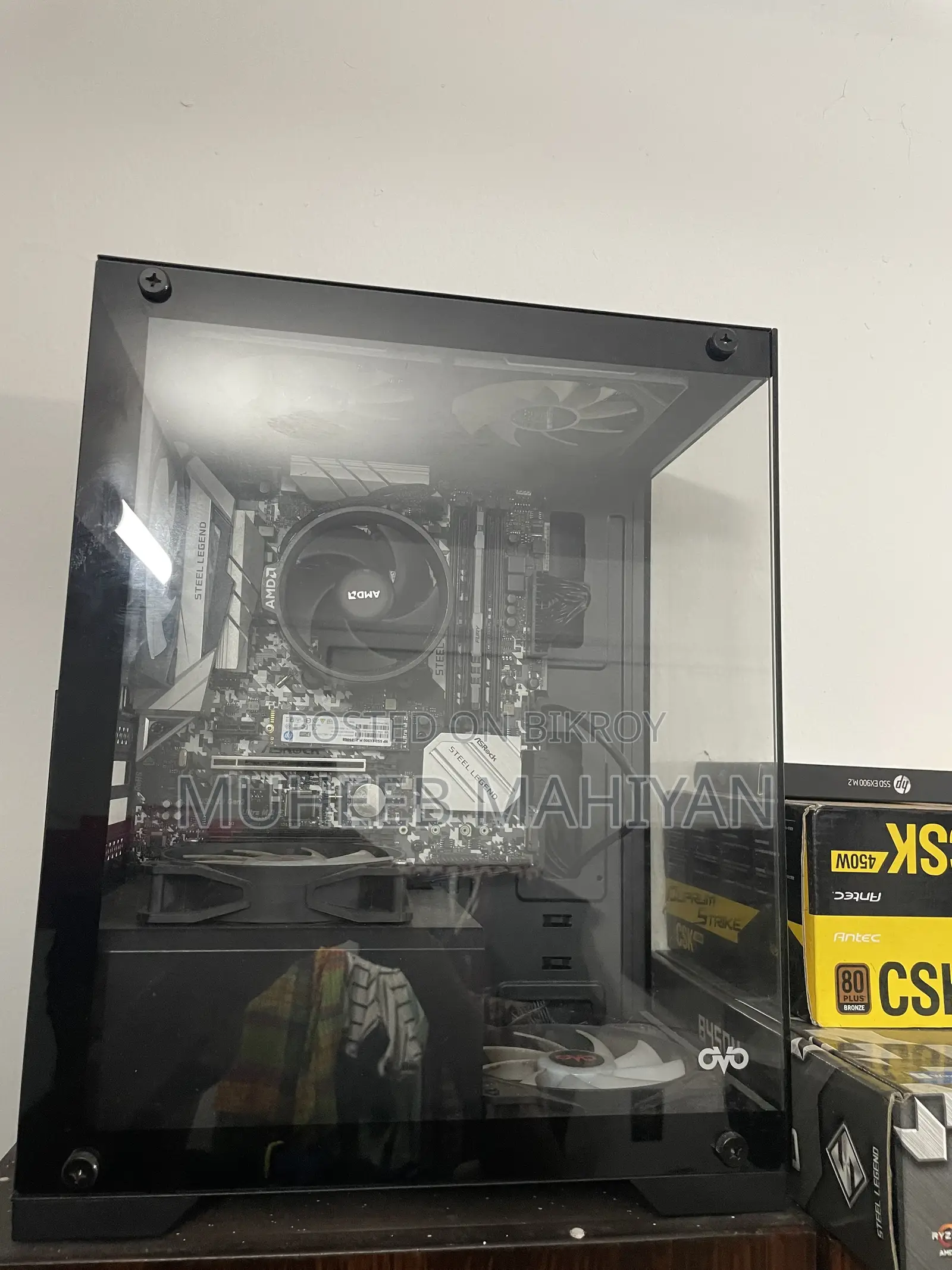 Desktop Computer 8GB AMD Ryzen 5 SSD 256GB
