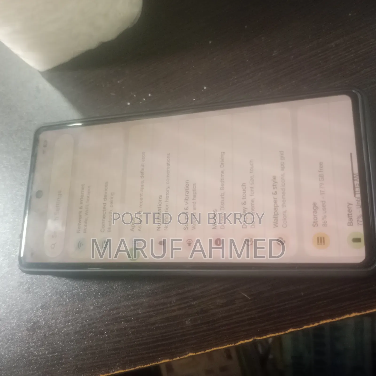 Google Pixel 7 128 GB Black