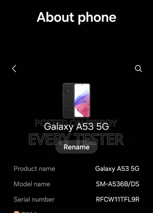 Samsung Galaxy A53 5G 128 GB Black