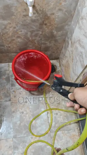 Bike Wash Pressure Pump Motor With Hose + Spray Gun + Adapter