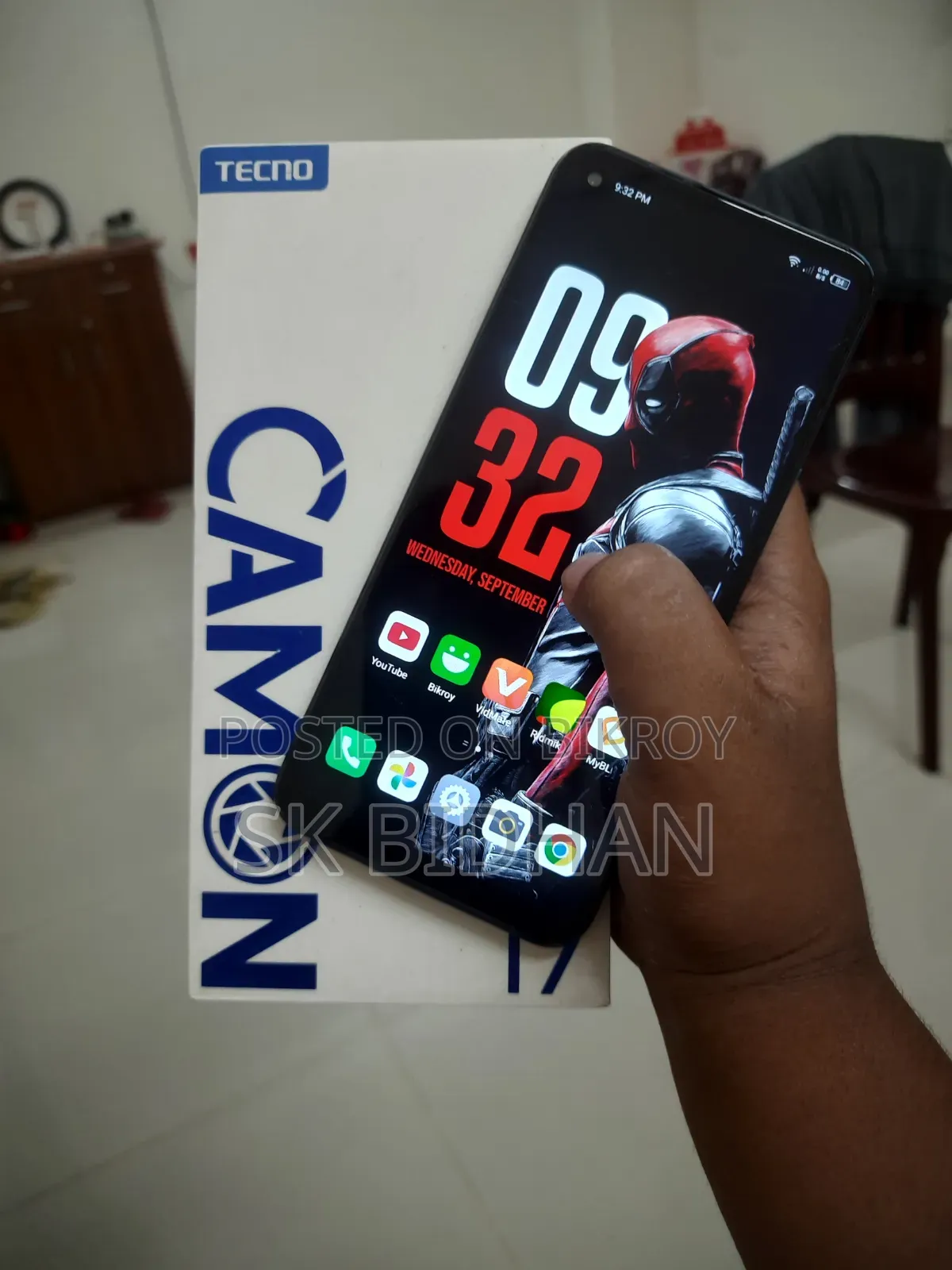 Tecno Camon 17 128 GB Blue