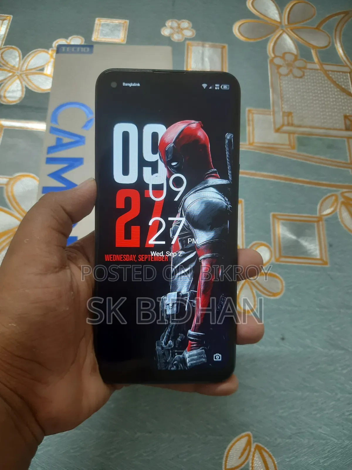 Tecno Camon 17 128 GB Blue