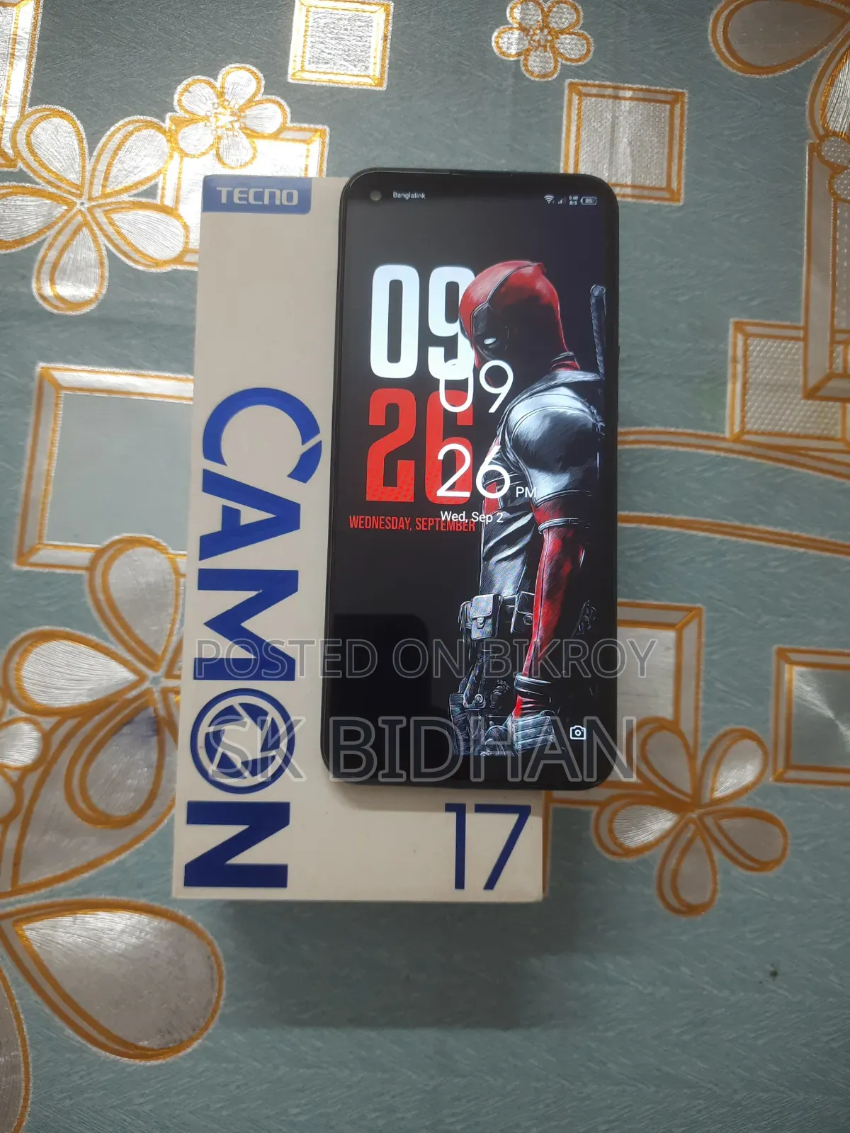 Tecno Camon 17 128 GB Blue