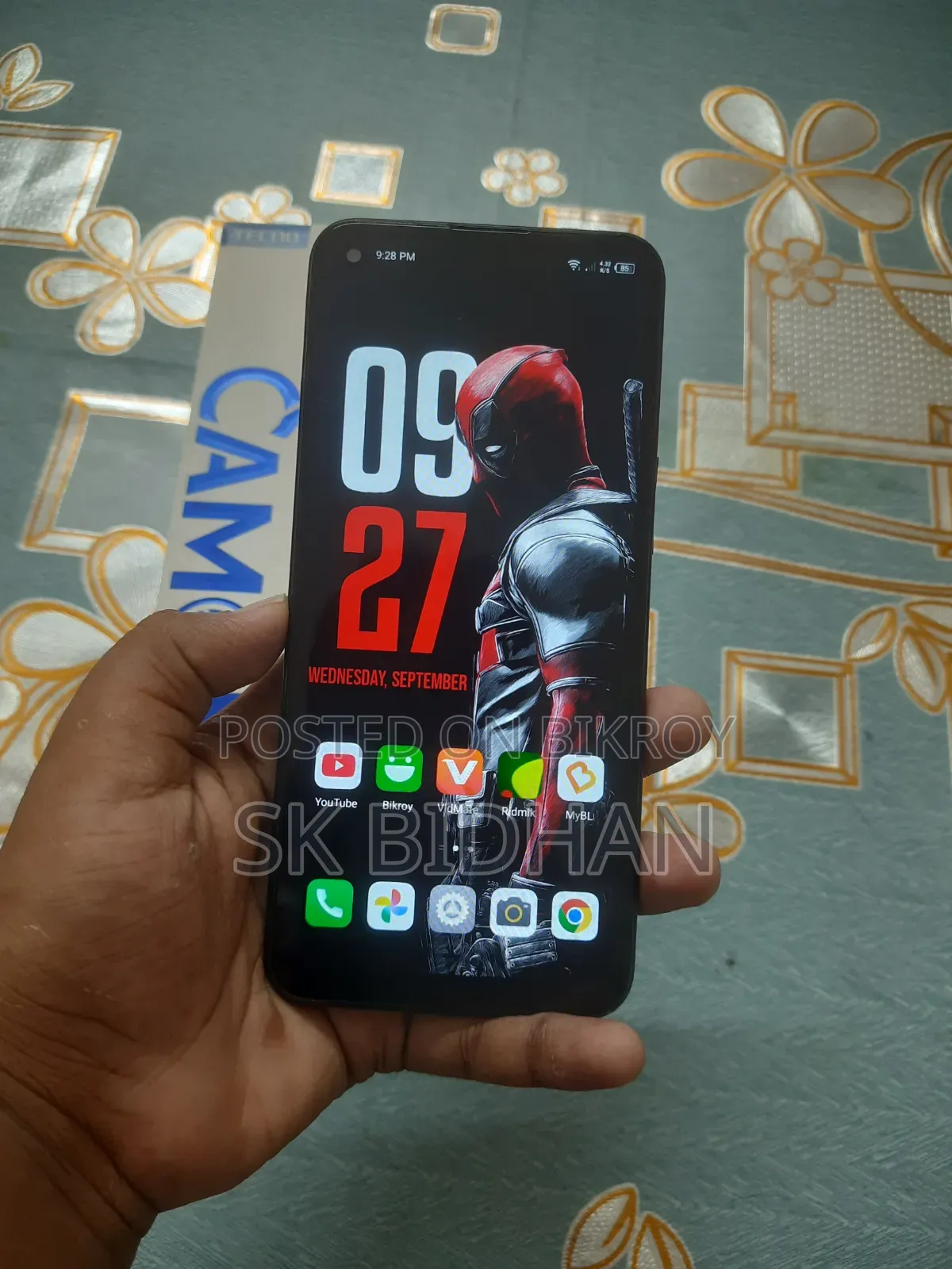 Tecno Camon 17 128 GB Blue