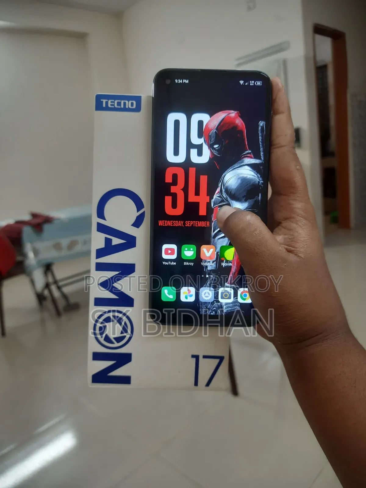 Tecno Camon 17 128 GB Blue