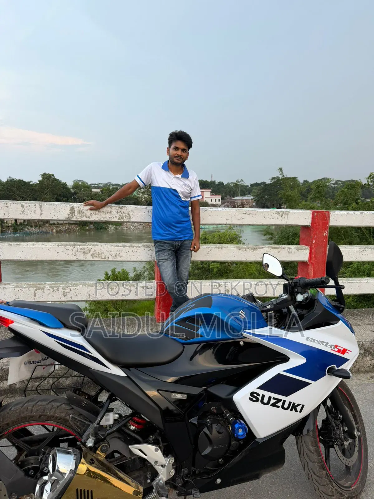 Suzuki Gixxer SF 2025 Blue