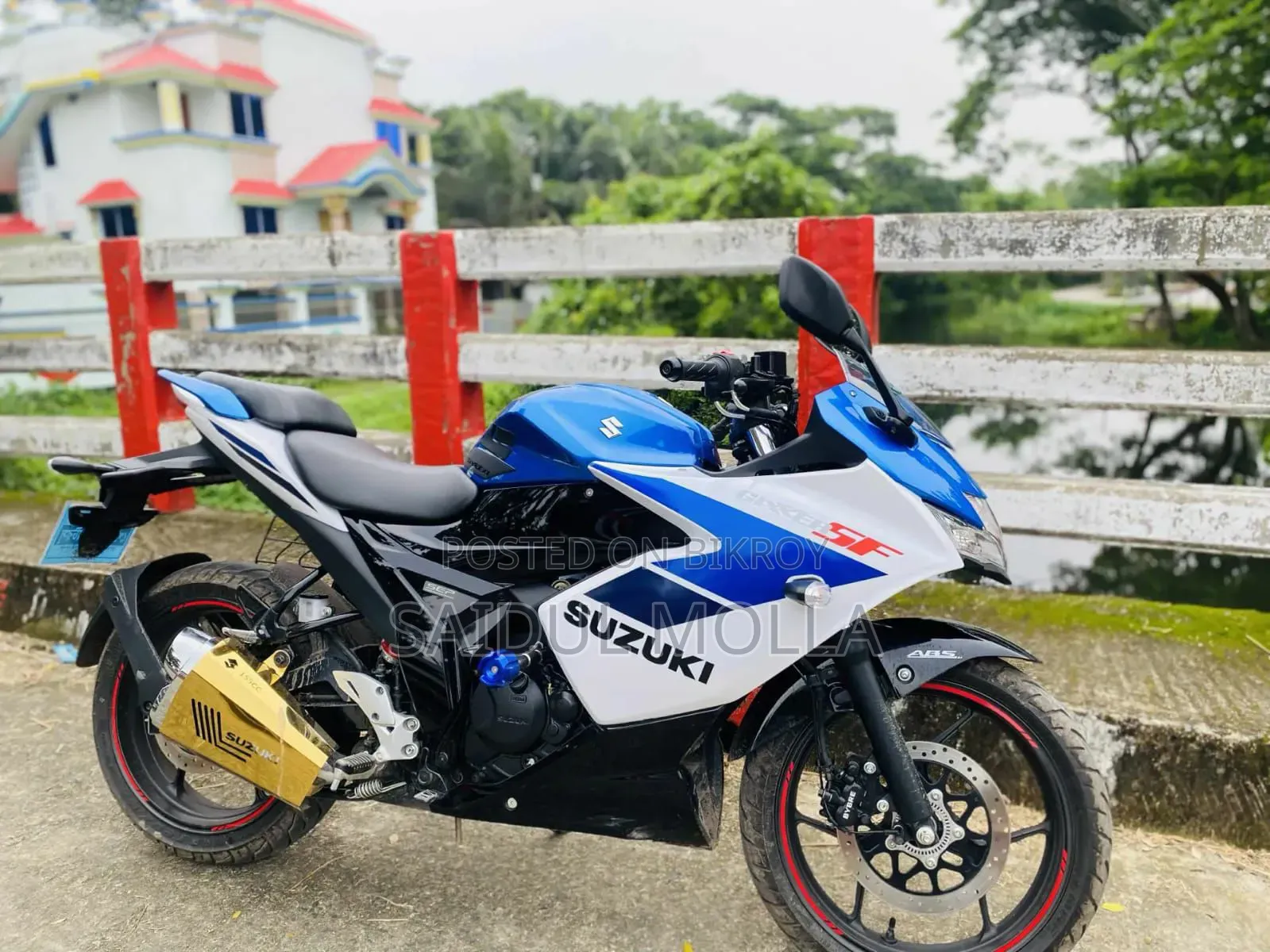 Suzuki Gixxer SF 2025 Blue