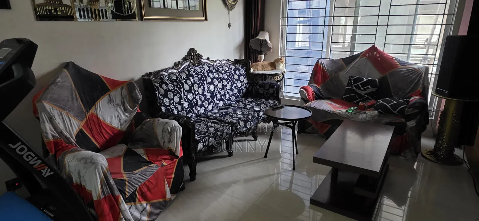 Sofa Set Mehhoni Wood.