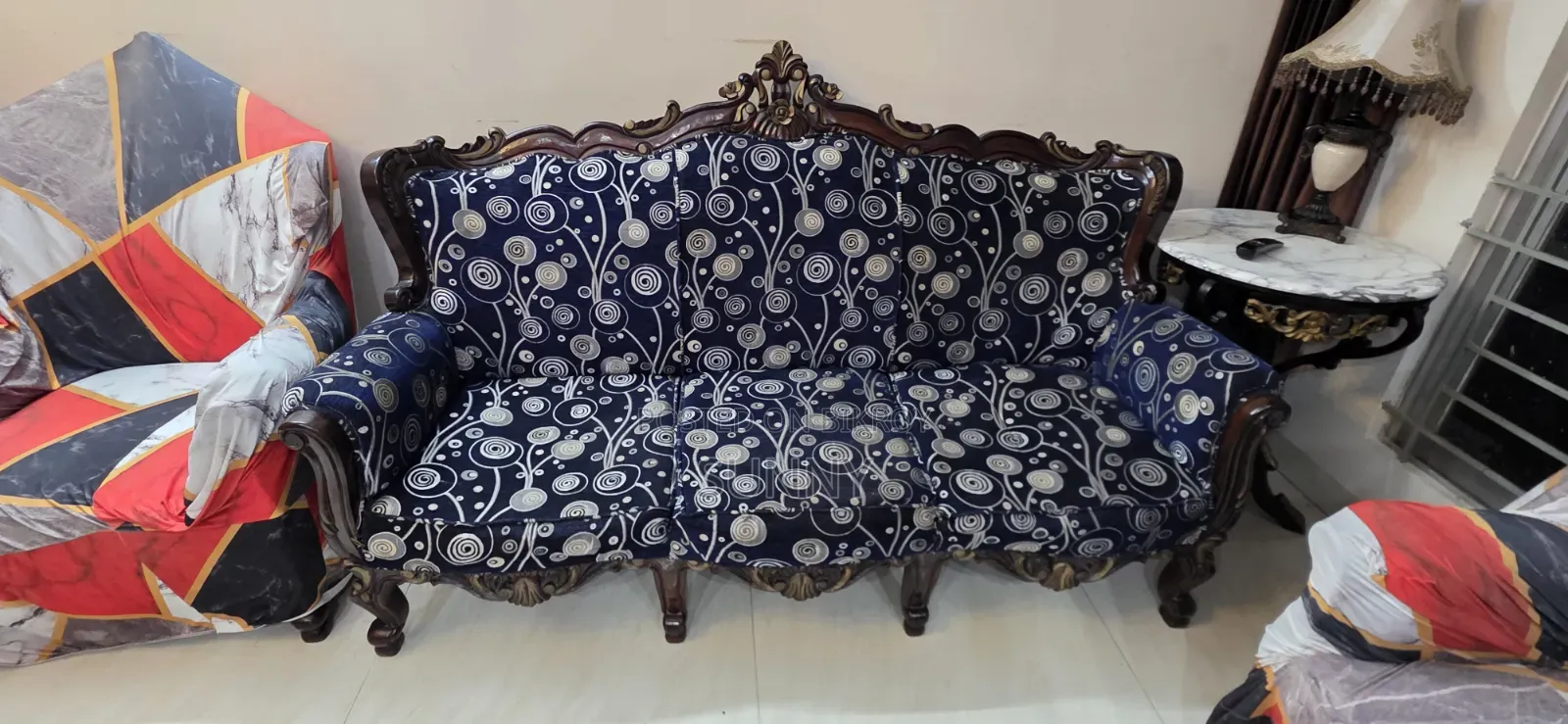 Sofa Set Mehhoni Wood.