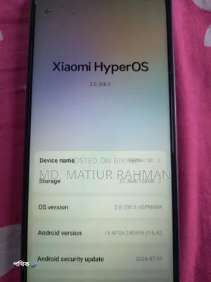 Xiaomi Redmi 13C 128 GB Graphite