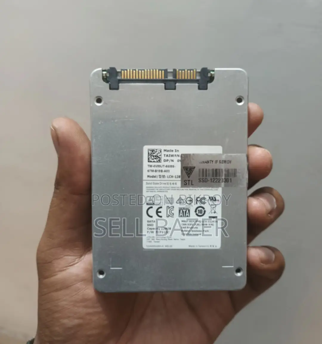 Orginal 128 Gb SSD 100% Health