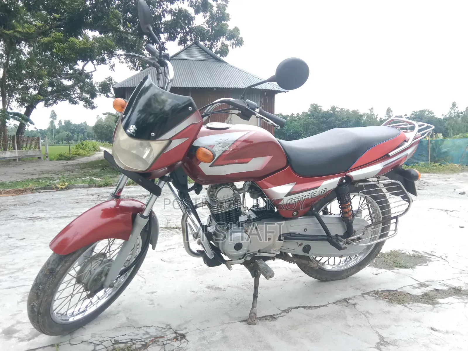 বাজাজ সিটি ১০০ ২০১৪ রেড