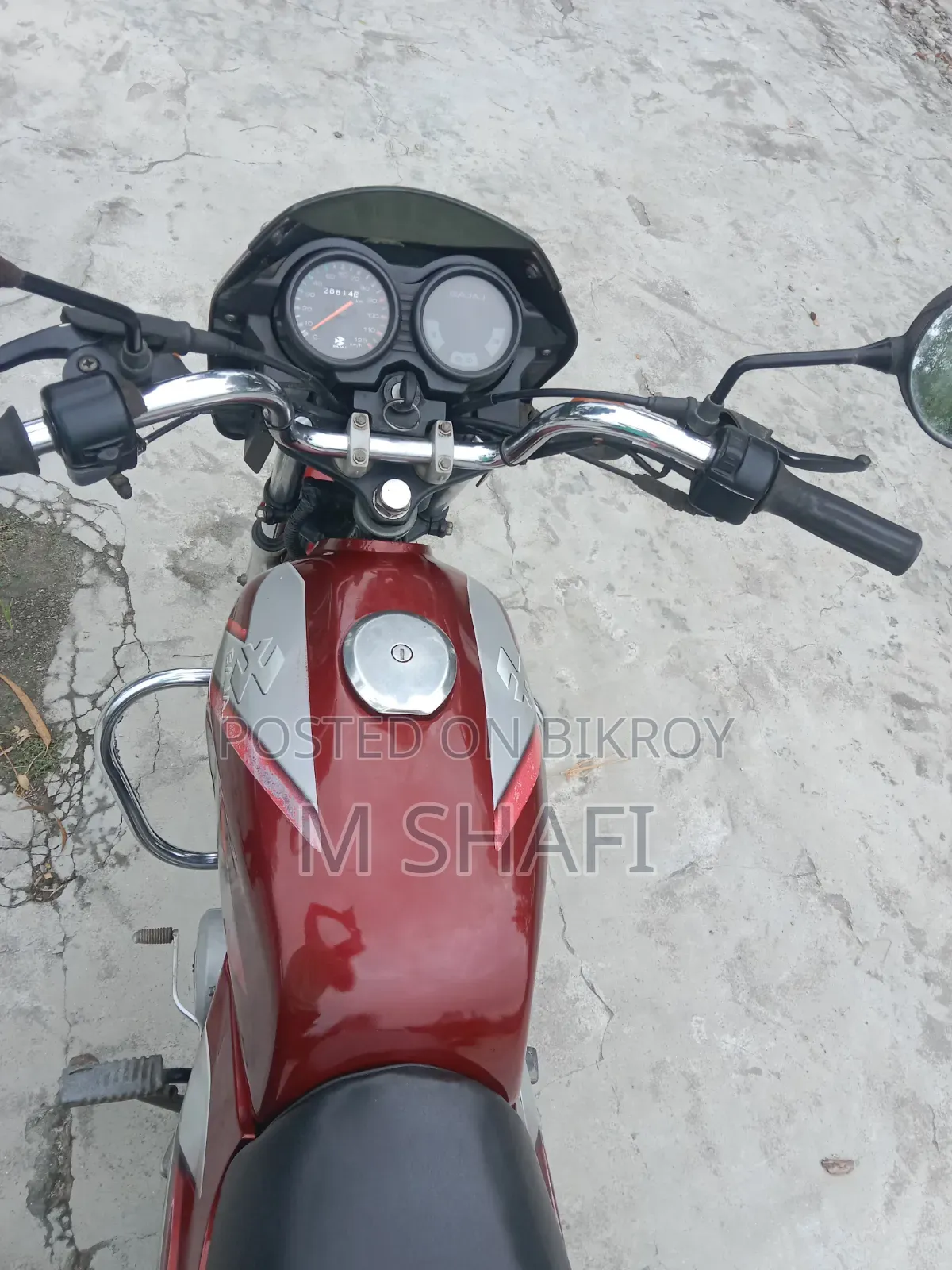 বাজাজ সিটি ১০০ ২০১৪ রেড