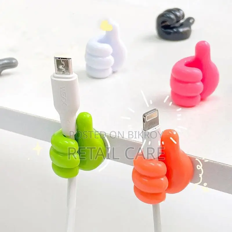 12 PCSThumb Wall Hook Silicone Wall Creative Thumbs Up Shape Wall Hook