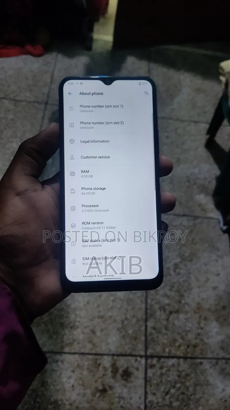 Vivo Y20 64 GB
