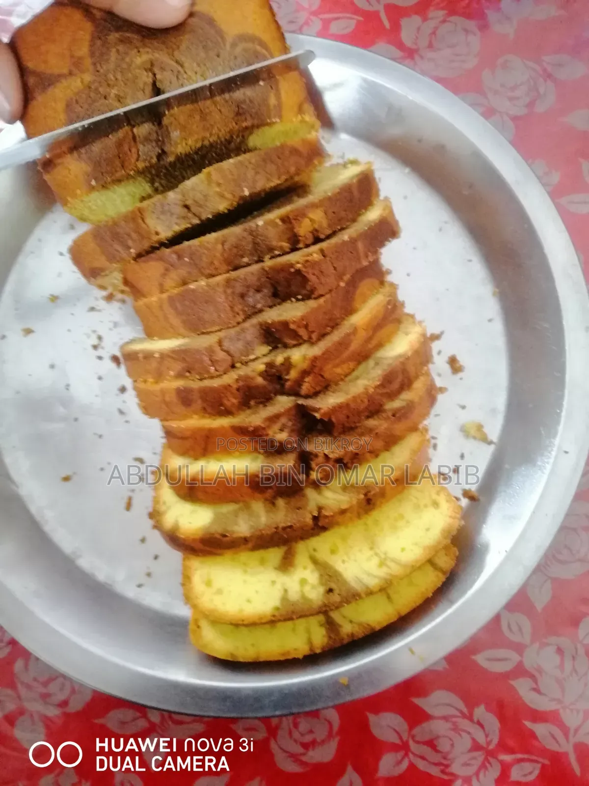 Homemade pound cake, birthday cake for sale