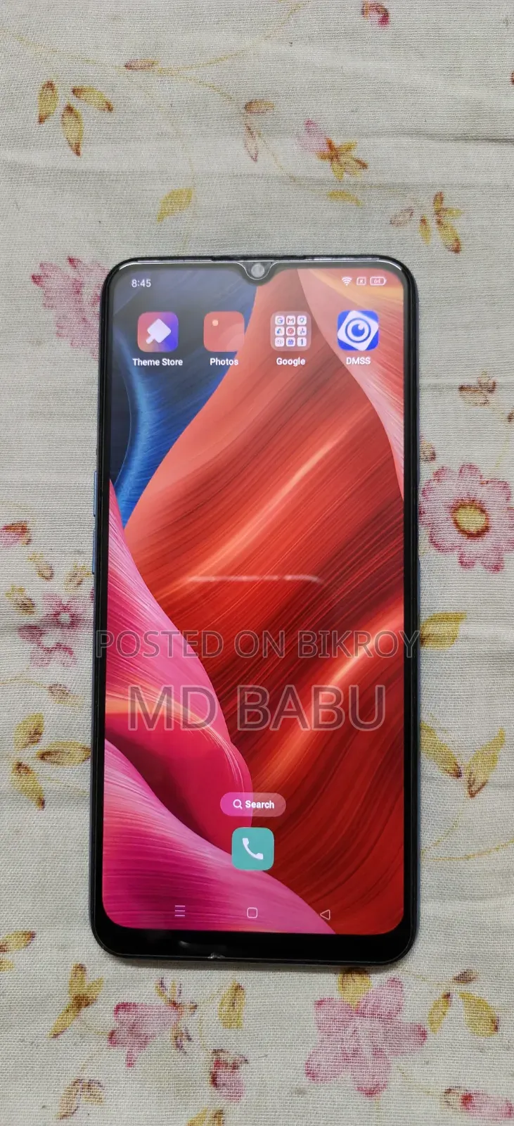 Oppo A16K 64 GB Graphite