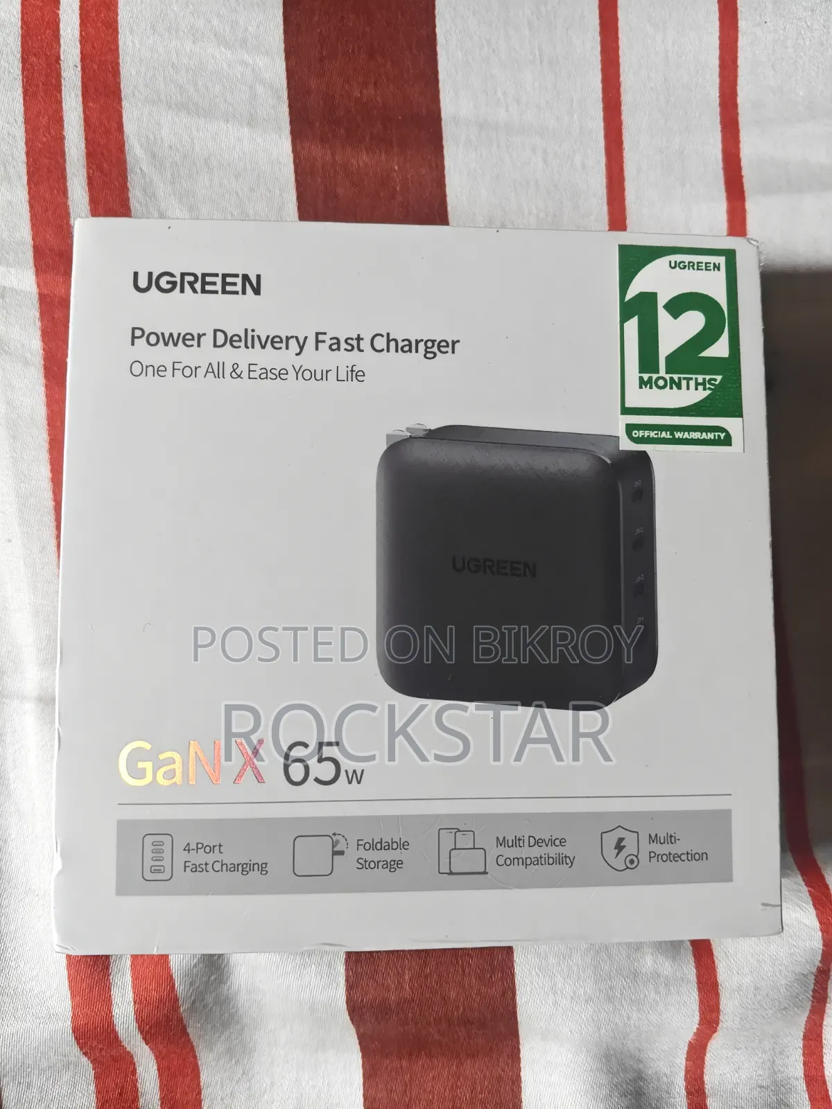Ugreen PD+ Gan Charger 65w and 100w 2 PCS