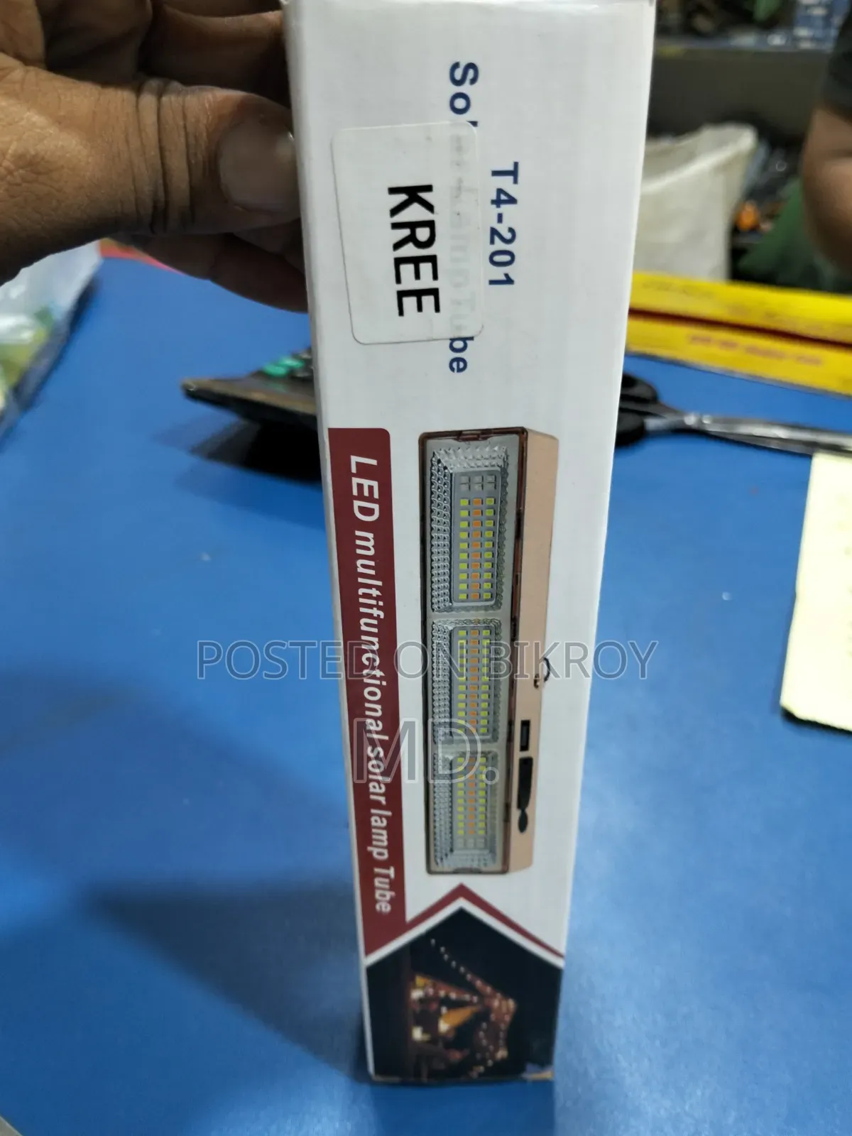 Solar Lamp Tube Original T4-201 Rechargeable Light