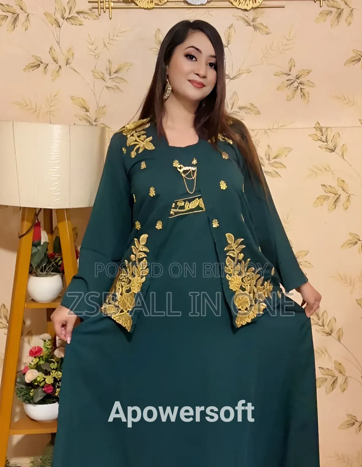Georgette Long Koti Gown  Update Collection
