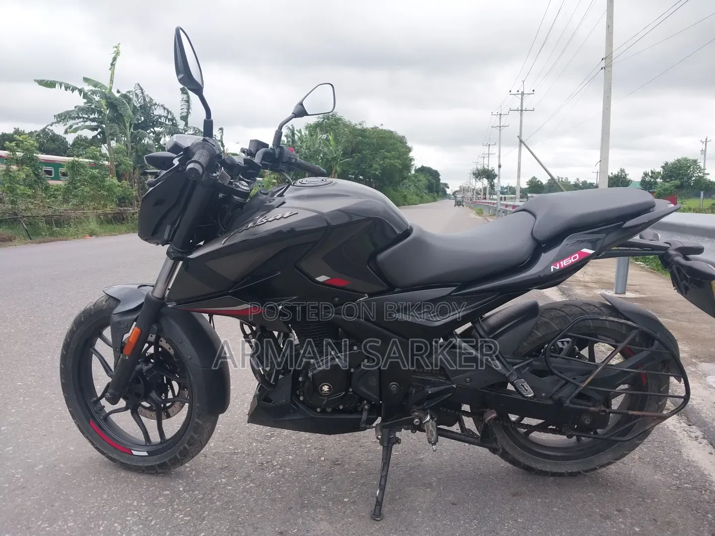 Bajaj Pulsar NS 160 2022 Black